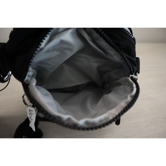 Kipling KI9161-0DH Women's O/S Black Tonal Ron Crossbody/Shoulder Bag - Picture 5 of 16